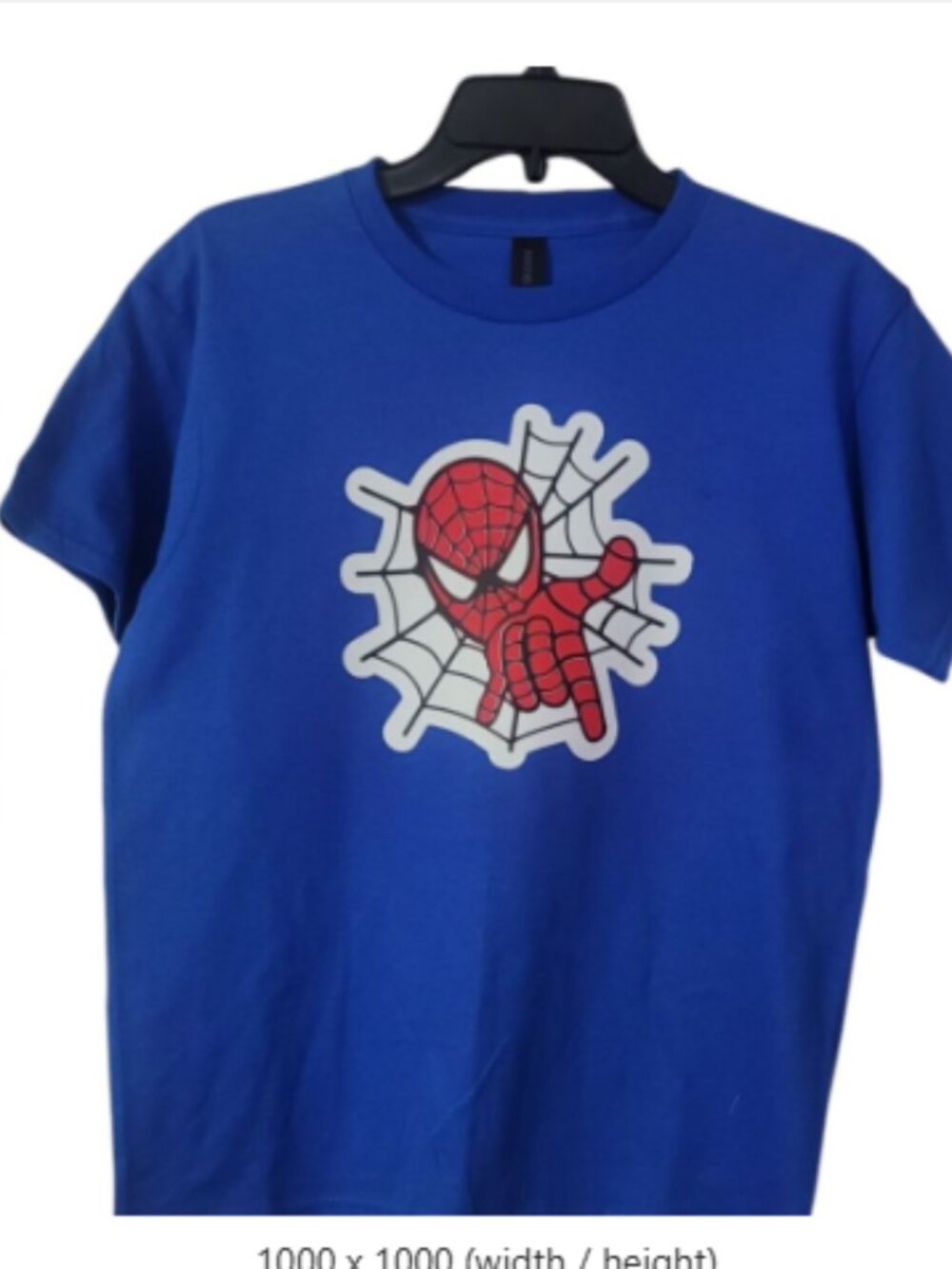 Made to Order Spiderman Tee Adults or Kids Just Ask